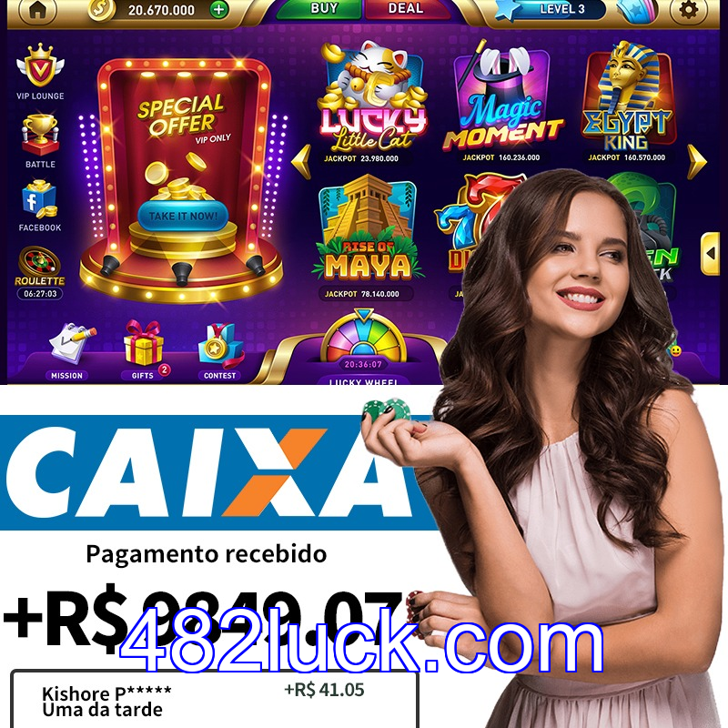 Cadastro no 482luck: Comece com um Bônus de Boas-vindas!
